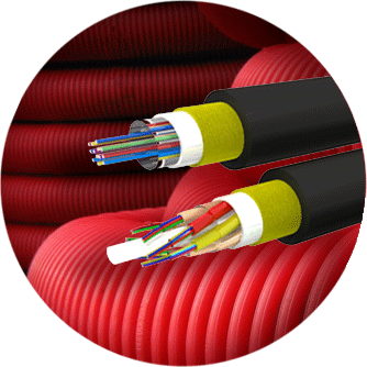 Оптический кабель для прокладки в трубы